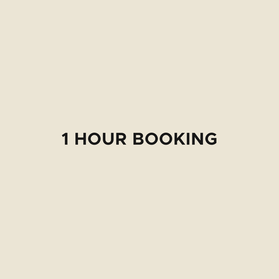 1 Hour Booking