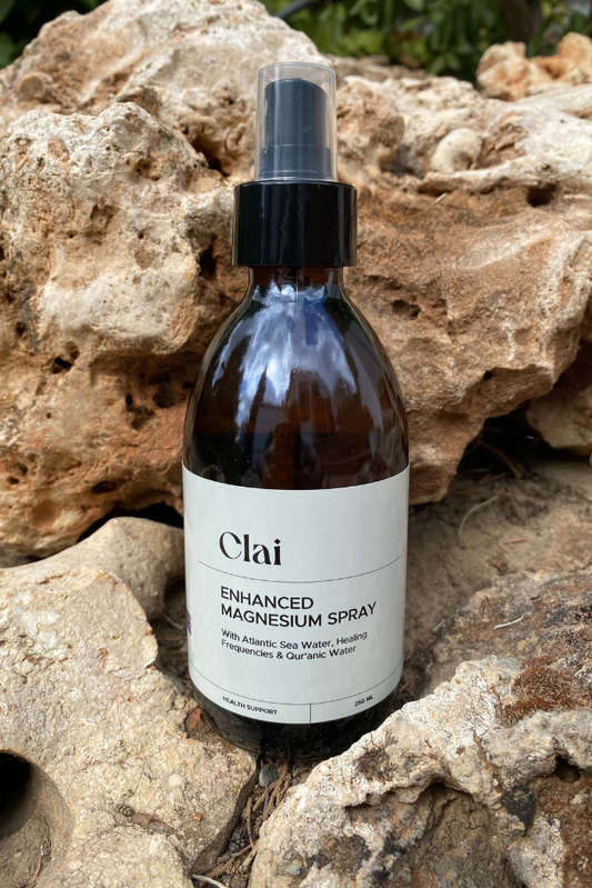 Enhanced Magnesium Spray with Atlantic Sea Water, Healing Frequencies & Qur'anic Water