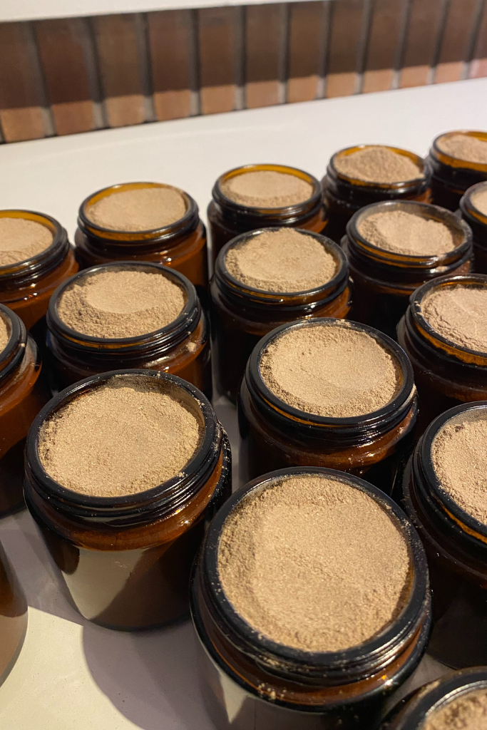 Herbal Tooth powder. Natural Hydroxyapatite (Wildcrafted / Organic / Small Batch)