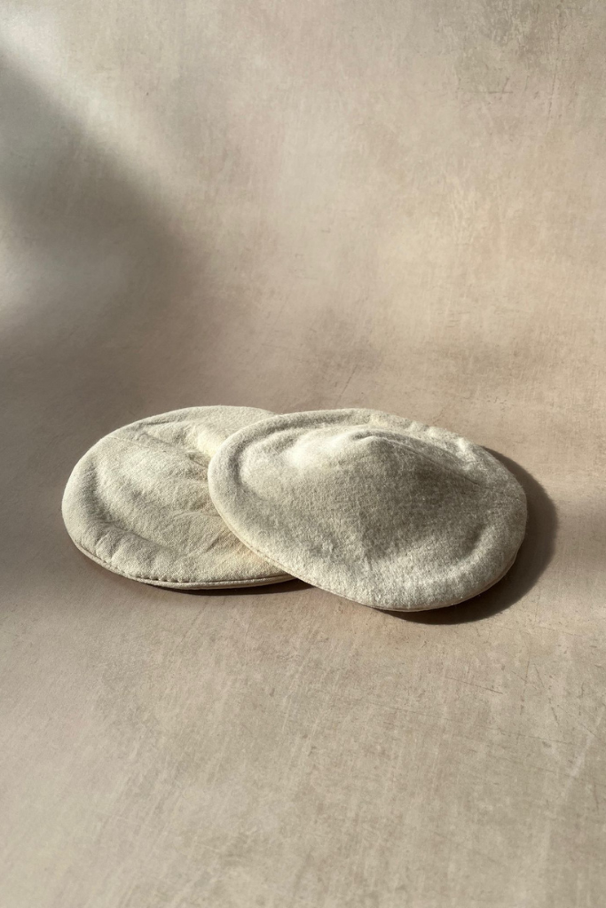 Organic Unbleached Cotton & Hemp Breast Pads