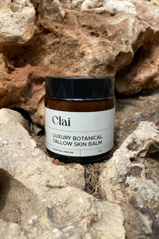 Luxury Botanical Tallow Skin Balm Infused with frequency imprints & homeopathy (Small Batch / Halal & Tayyib)