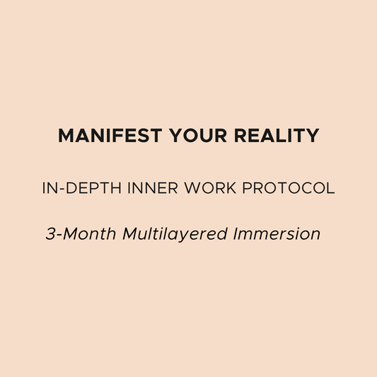 INNER WORK: 3-Month Multilayered Immersion (OCTOBER)